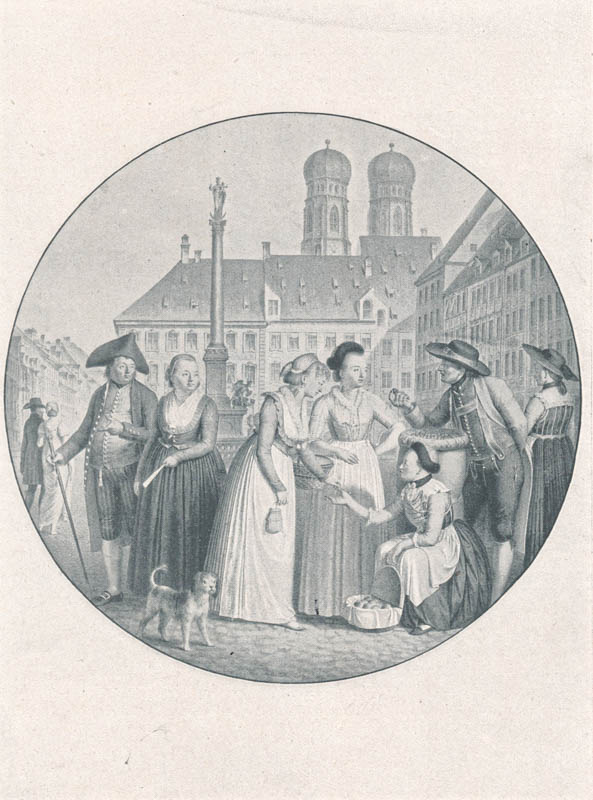 Münchner Tracht von 1810