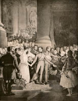 Bodmer G. - Abschied des König Otto von Griechenland am 6. Dezember 1832