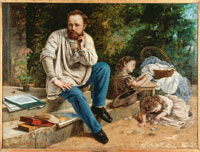 Courbet Gustave - Das Atelier des Künstlers