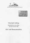 München Bücher - Hof- und Hausnamenliste Mappe mit Ortsplan sowie einer Hof- und Hausnamenliste aus der Zeit um 1920 ISBN: Z000000211