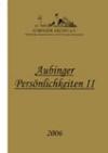 München Bücher - Aubinger Persönlichkeiten II mit Fotografien ISBN: Z000000212